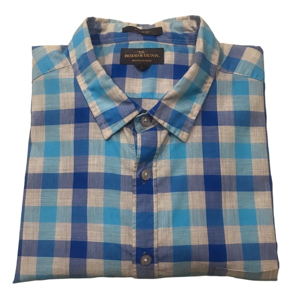 Rodd & Gunn Gingham Long Sleeve Shirt L Multi L - Picture 3 of 6